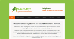 Desktop Screenshot of greendayz.co.uk